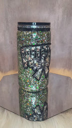 WIFEY 16 oz acrylic libby style snowglobe tumbler