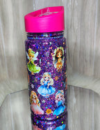 PRINCESS 10 oz acrylic kids snowglobe tumbler