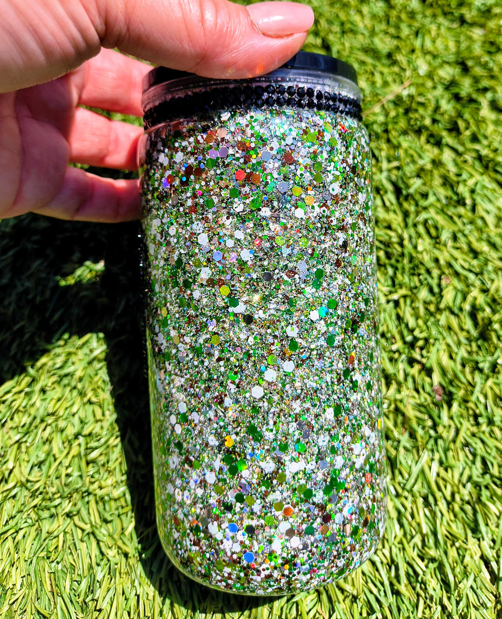 WIFEY 16 oz acrylic libby style snowglobe tumbler