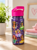 PRINCESS 10 oz acrylic kids snowglobe tumbler