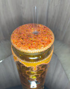 HONEY BEE 16 oz acrylic snowglobe tumbler